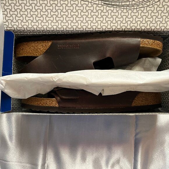 Birkenstock Milano Oiled Leather Habana Color EU Size 42 (US Sz 9 Men/11 Women) - Picture 16 of 16